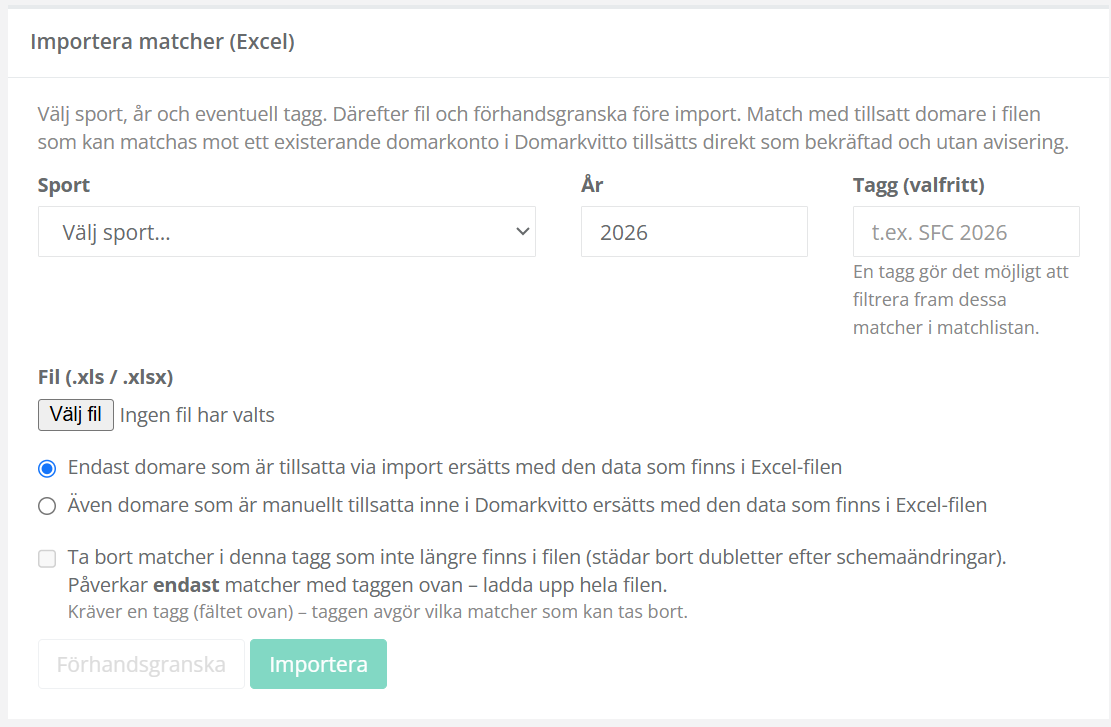 Importera från CupManager – bild 2