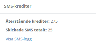 Notifieringar via sms lanserat! – bild 1
